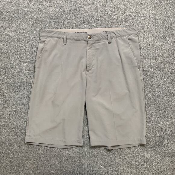 Adidas Shorts Mens 36 Grey Ultimae365 Golf Moisture Wicking UPF 50+ Performance - Picture 2 of 11